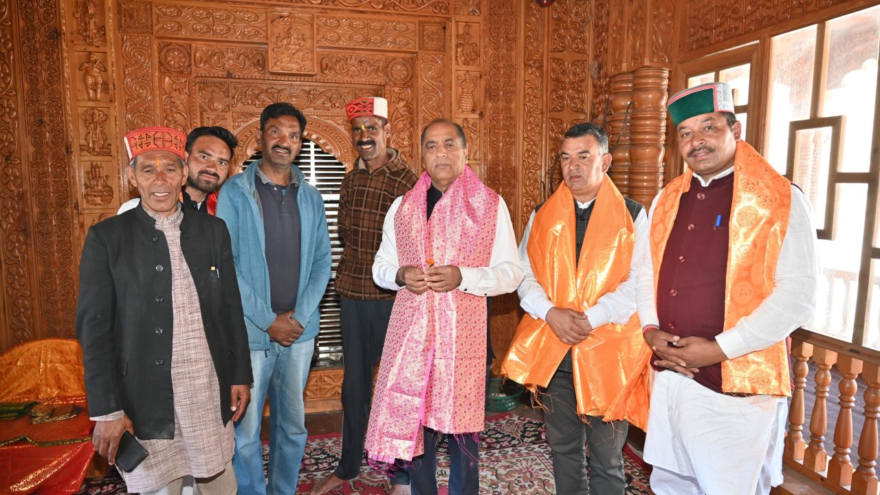 शहरी जनता ने सुना दिया सरकार के खिलाफ़ जनादेश, अब गांव की बारी : जयराम ठाकुर